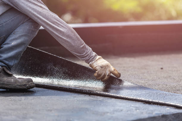 Professional Vapor Barrier Installation technician working in Hannibal, NY